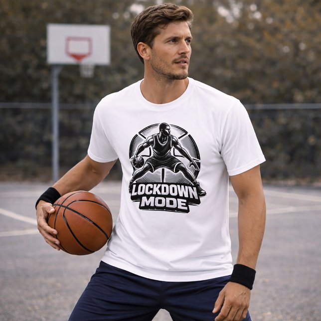 Lockdown Mode Basketball Defense T-Shirt (Creator Uploaded)