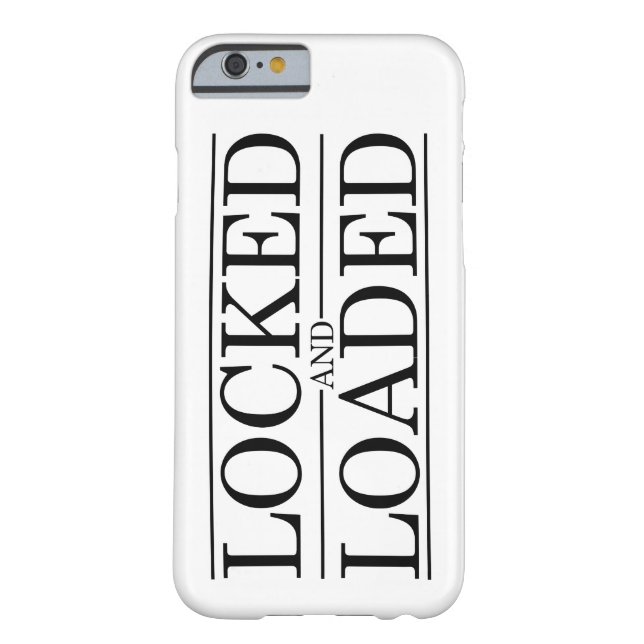 Locked and Loaded Chastity design Case-Mate iPhone Case (Back)