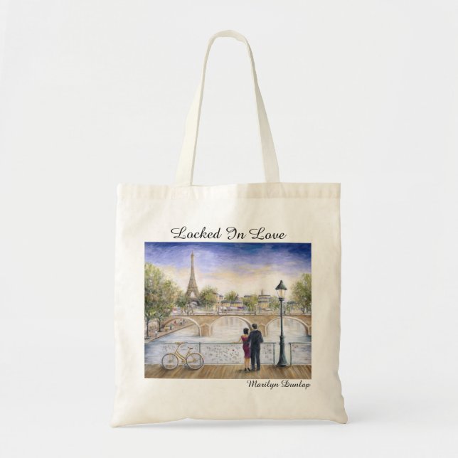Locked In Love Tote Bag (Front)