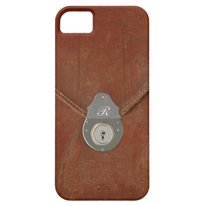 Locked Leather Case Effect on iPhone 5 Case