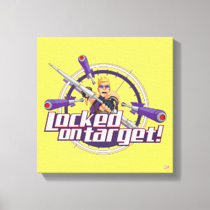 Locked On Target! Canvas Print
