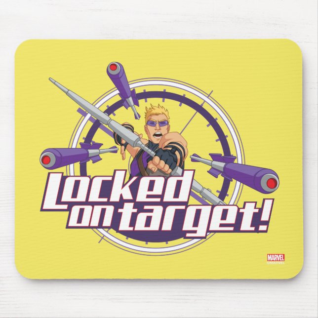 Locked On Target! Mouse Pad (Front)