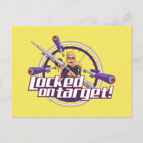 Locked On Target Postcard