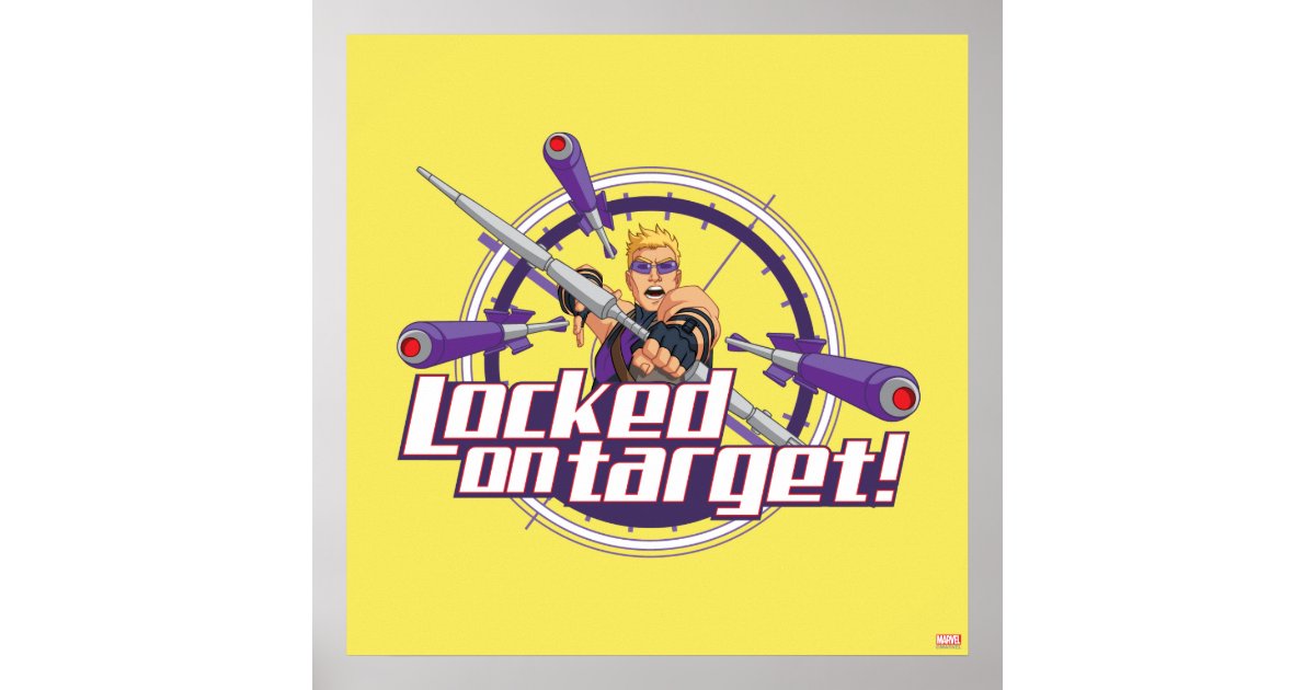 Locked On Target! Poster Zazzle