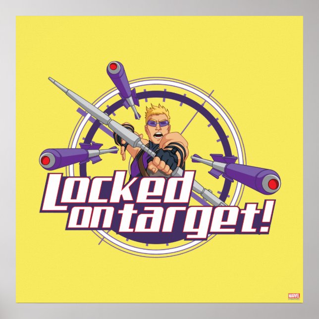 Locked On Target! Poster (Front)