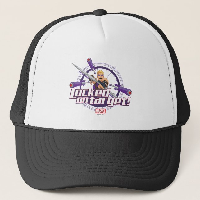Locked On Target! Trucker Hat (Front)