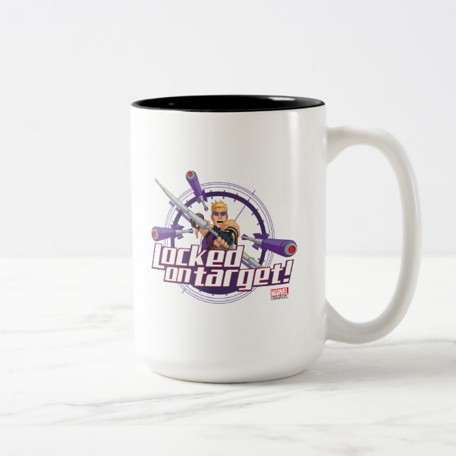 Locked On Target! Two-Tone Coffee Mug (Right)