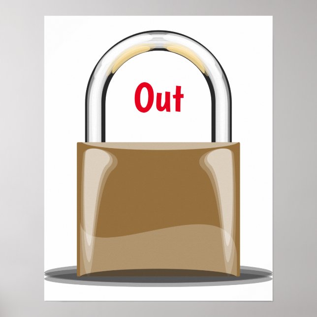 Locked Out Poster (Front)