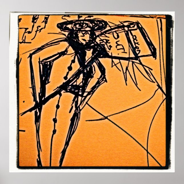 LOCKED OUT! POSTER (Front)