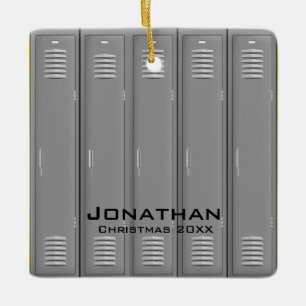 Locker Room Design Ornament