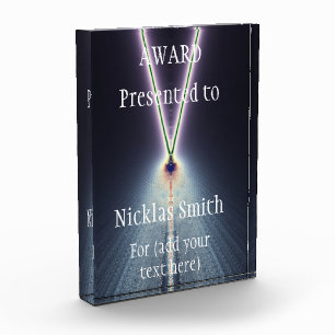 Locket Acrylic Award