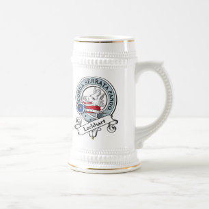 Lockhart Clan Badge Beer Stein