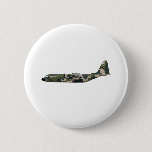 Lockheed C-130 Hercules Vietnam Pinback Button (Front)