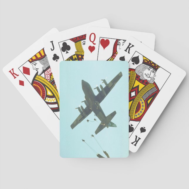 Lockheed CC-130E Hercules_Aviation Photography II Poker Cards (Back)