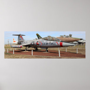 Lockheed F-104 Starfighter Poster