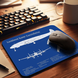 Lockheed L-1049 Super Constellation - Plans ABD Mouse Pad