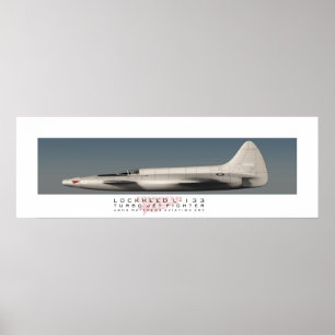 Lockheed L-133 Profile Poster