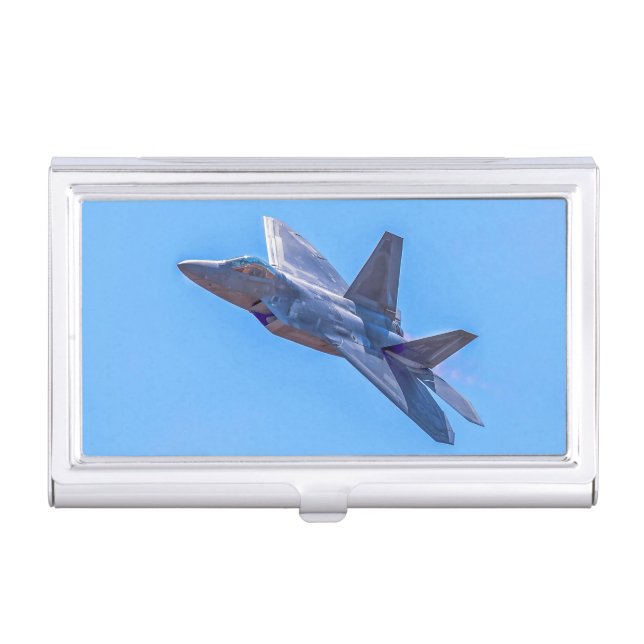 Lockheed Martin F-22A Raptor Business Card Case (Front)