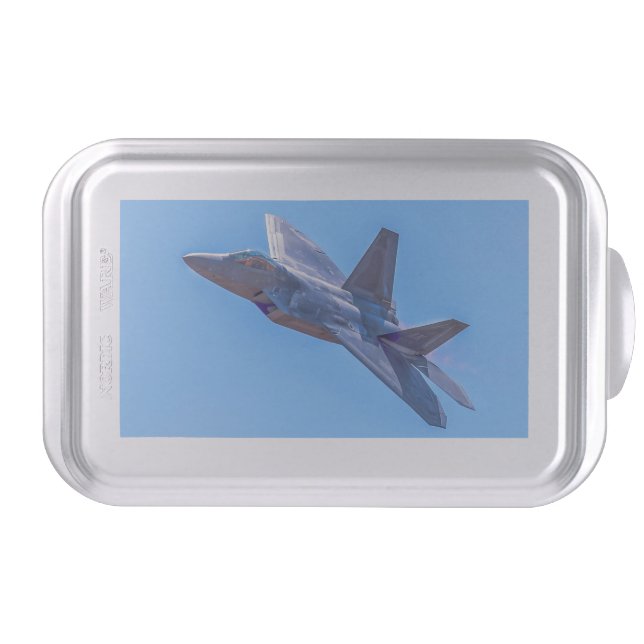 Lockheed Martin F-22A Raptor Cake Pan (Front)