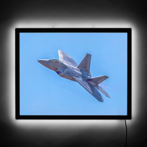 Lockheed Martin F_22A Raptor LED Sign