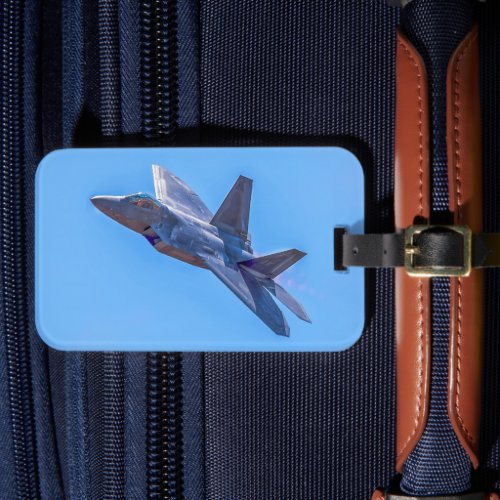 Lockheed Martin F_22A Raptor Luggage Tag