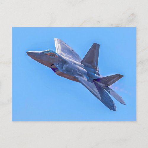 Lockheed Martin F_22A Raptor Postcard