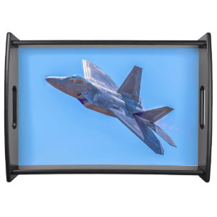 Lockheed Martin F-22A Raptor Serving Tray
