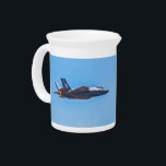 Lockheed Martin F-35 Lightning II Beverage Pitcher<br><div class="desc">Lockheed Martin F-35A Lightning II (A35-009) is a supersonic, all-weather, single-seat, multi-role stealth fighter made in America. This Joint Strike Fighter is seen flying with the Royal Australian Air Force at the Avalon Airshow in Geelong, Victoria, Australia. The aircraft was flown by the No. 3 Squadron, which is headquartered at...</div>
