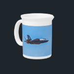 Lockheed Martin F-35 Lightning II Beverage Pitcher<br><div class="desc">Lockheed Martin F-35A Lightning II (A35-009) is a supersonic, all-weather, single-seat, multi-role stealth fighter made in America. This Joint Strike Fighter is seen flying with the Royal Australian Air Force at the Avalon Airshow in Geelong, Victoria, Australia. The aircraft was flown by the No. 3 Squadron, which is headquartered at...</div>