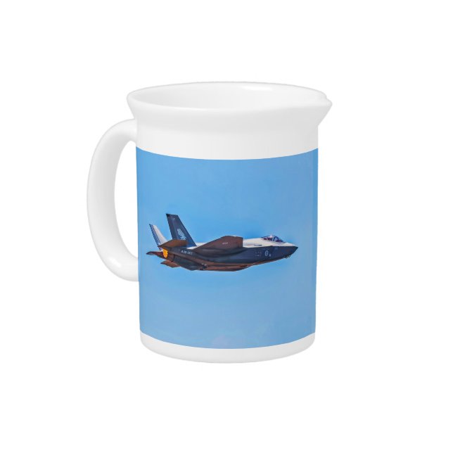 Lockheed Martin F-35 Lightning II Beverage Pitcher (Left)