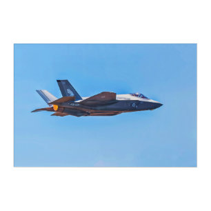 Lockheed Martin F-35A Lightning II Acrylic Print