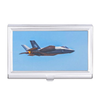 Lockheed Martin F-35A Lightning II Business Card Case