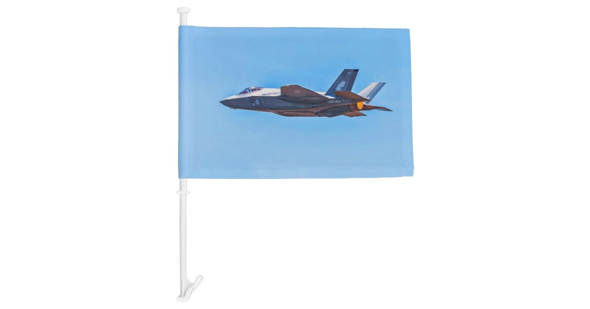 Lockheed Martin Flags Lockheed Martin F-35A Lightning II Car Flag | Zazzle