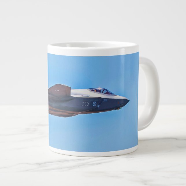Lockheed Martin F-35A Lightning II Giant Coffee Mug (Front Right)