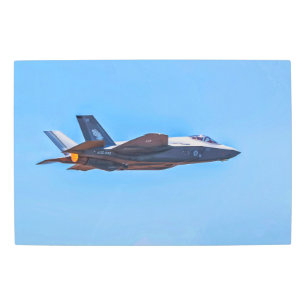 Lockheed Martin F-35A Lightning II Metal Print