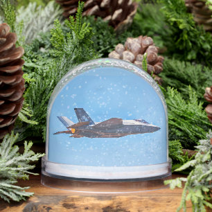 Lockheed Martin F-35A Lightning II Snow Globe