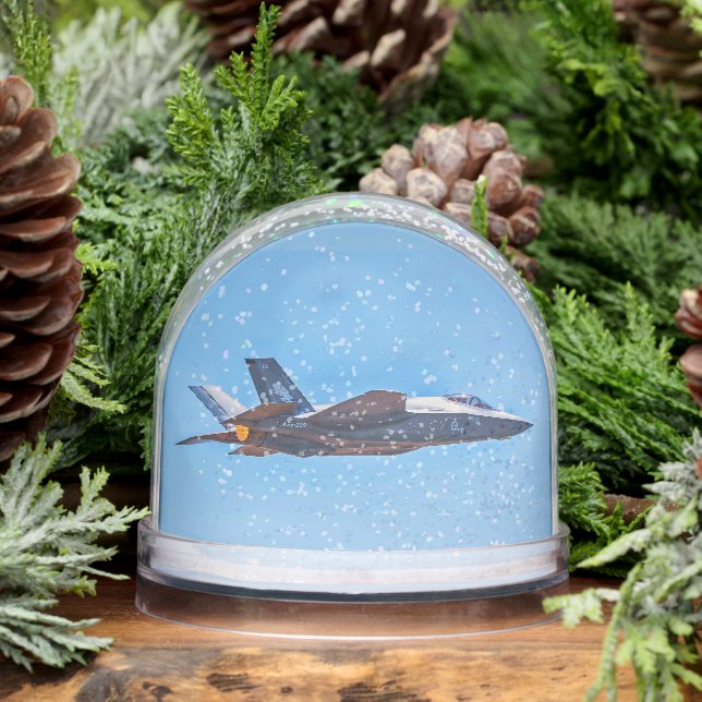 Lockheed Martin F-35A Lightning II Snow Globe (Winter)