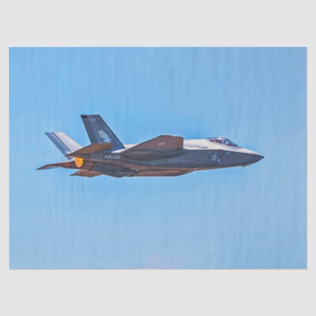 Lockheed Martin F-35A Lightning II Tissue Paper (Front)
