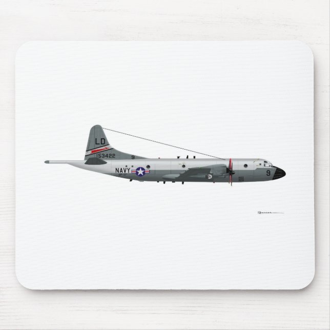 Lockheed P-3 Orion Mouse Pad (Front)