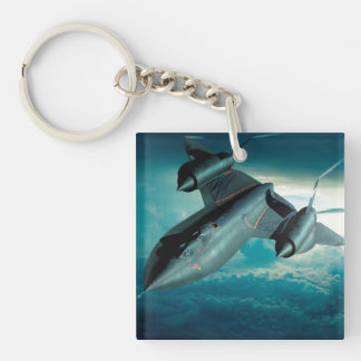 Lockheed SR-71 Blackbird Keychain