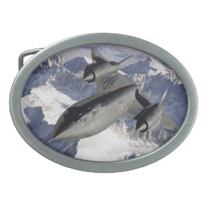 Lockheed SR-71B Blackbird Belt Buckle