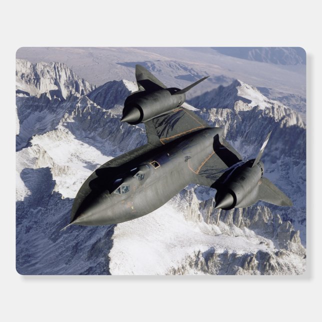 Lockheed SR-71B Blackbird Foam Board (Front)
