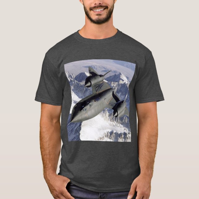Lockheed SR-71B Blackbird  T-Shirt (Front)