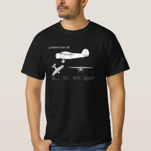 Lockheed Vega 5B - Airplane Plans ABD T-Shirt