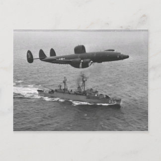 Lockheed WV-2 Super Constellation Postcard