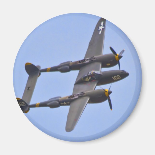 Lockhhe P-38J Lightning  a Magnet (Front)