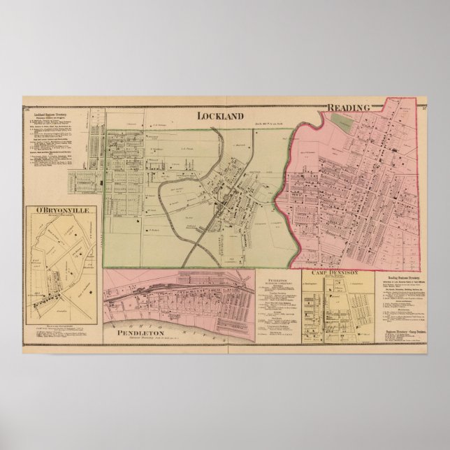 Lockland, Reading, Ohio Poster (Front)