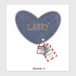 Lockout Tagout Love Heart for Electrician Sticker