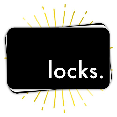 locks. business card templates