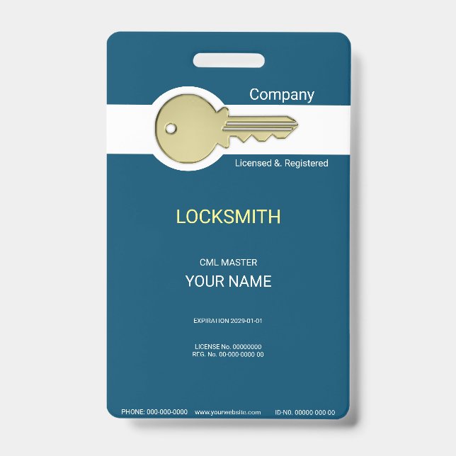 Locksmith Badge (Front)